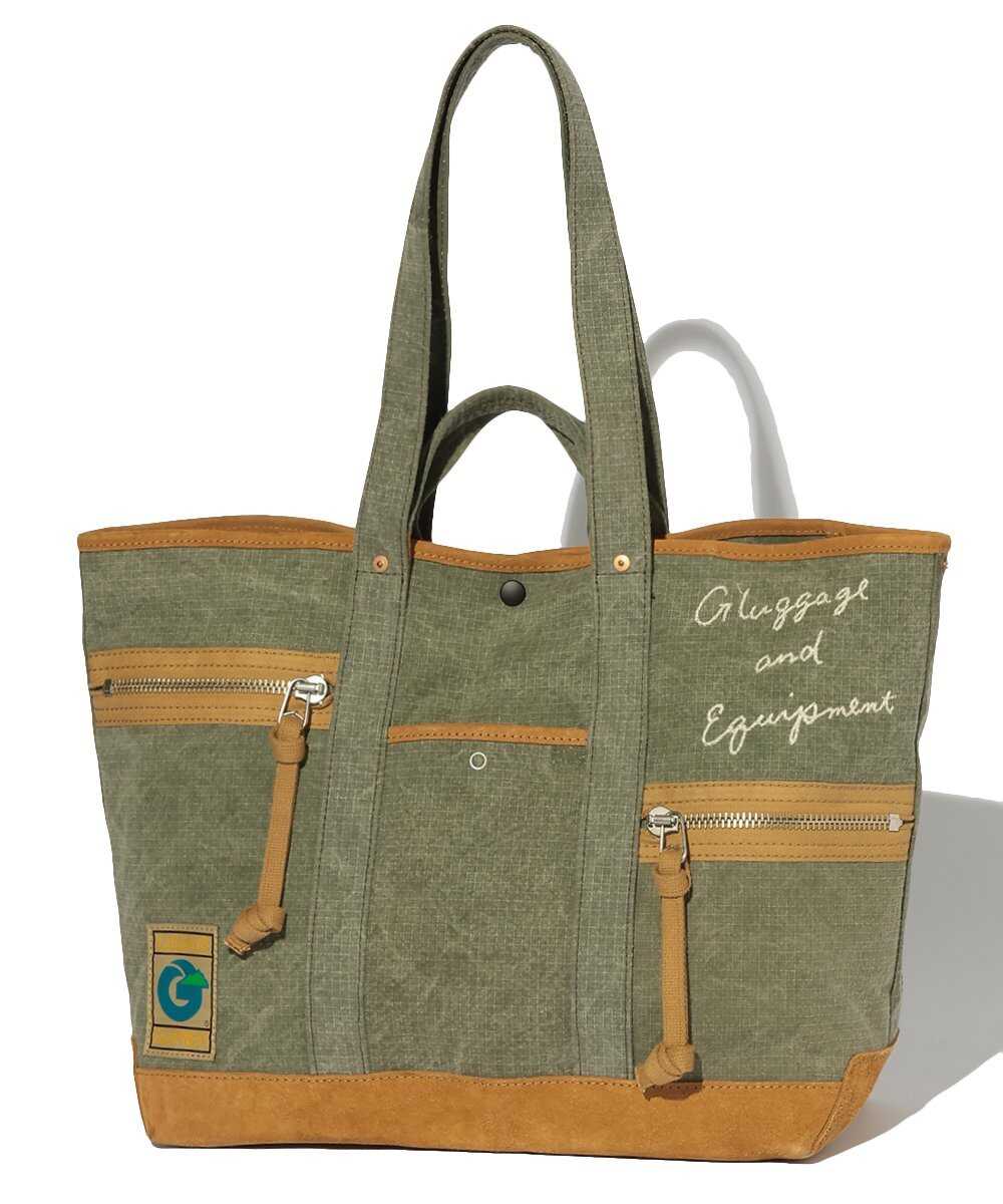 ジップポケットトート