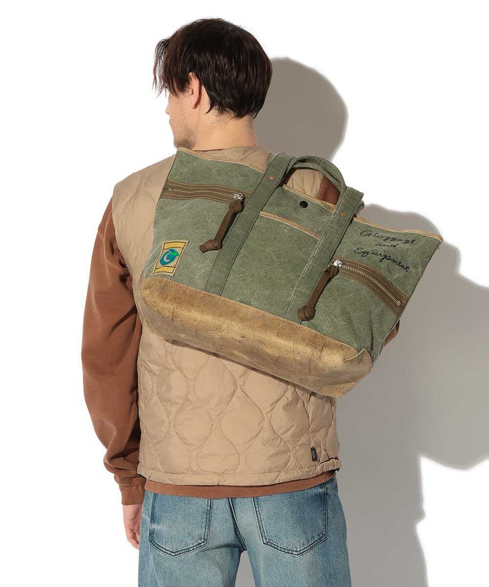 ジップポケットトート