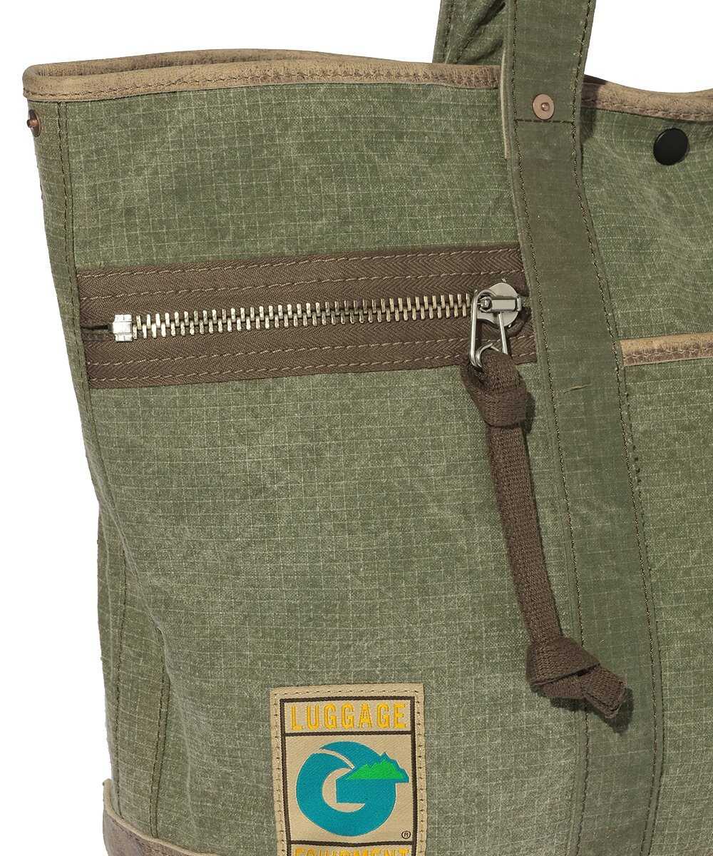 ジップポケットトート