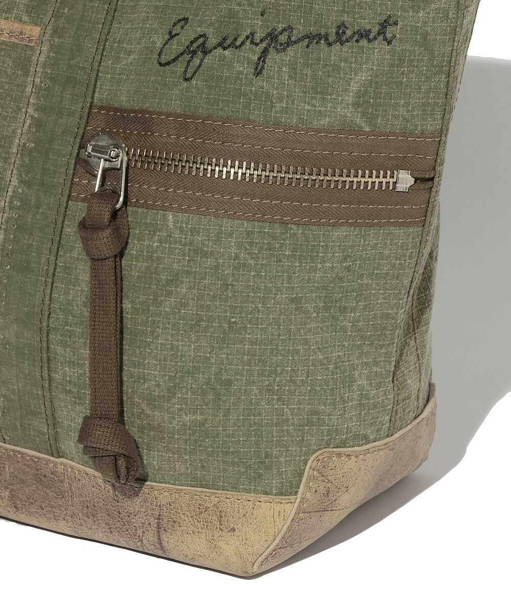 ジップポケットトート