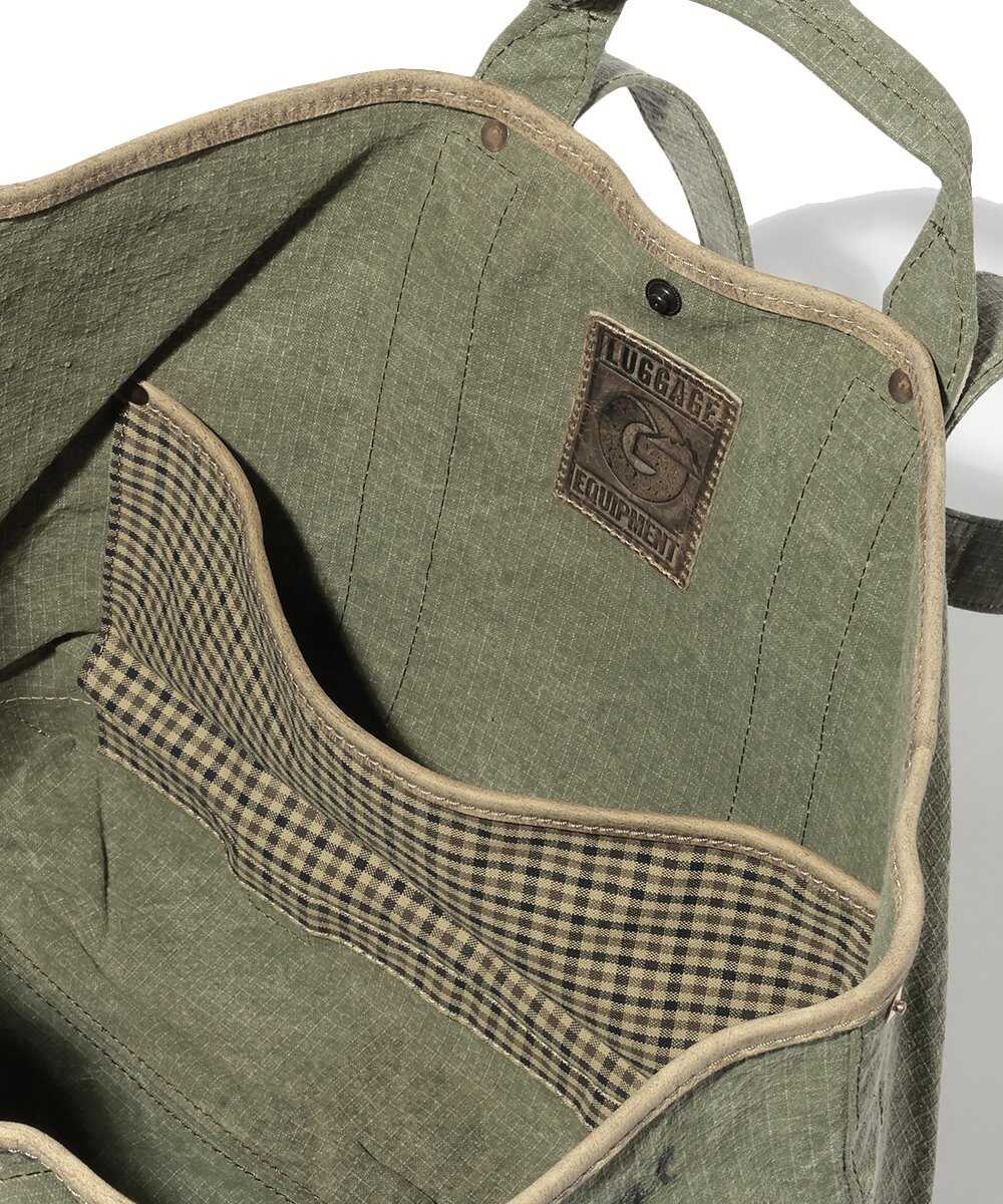 ジップポケットトート