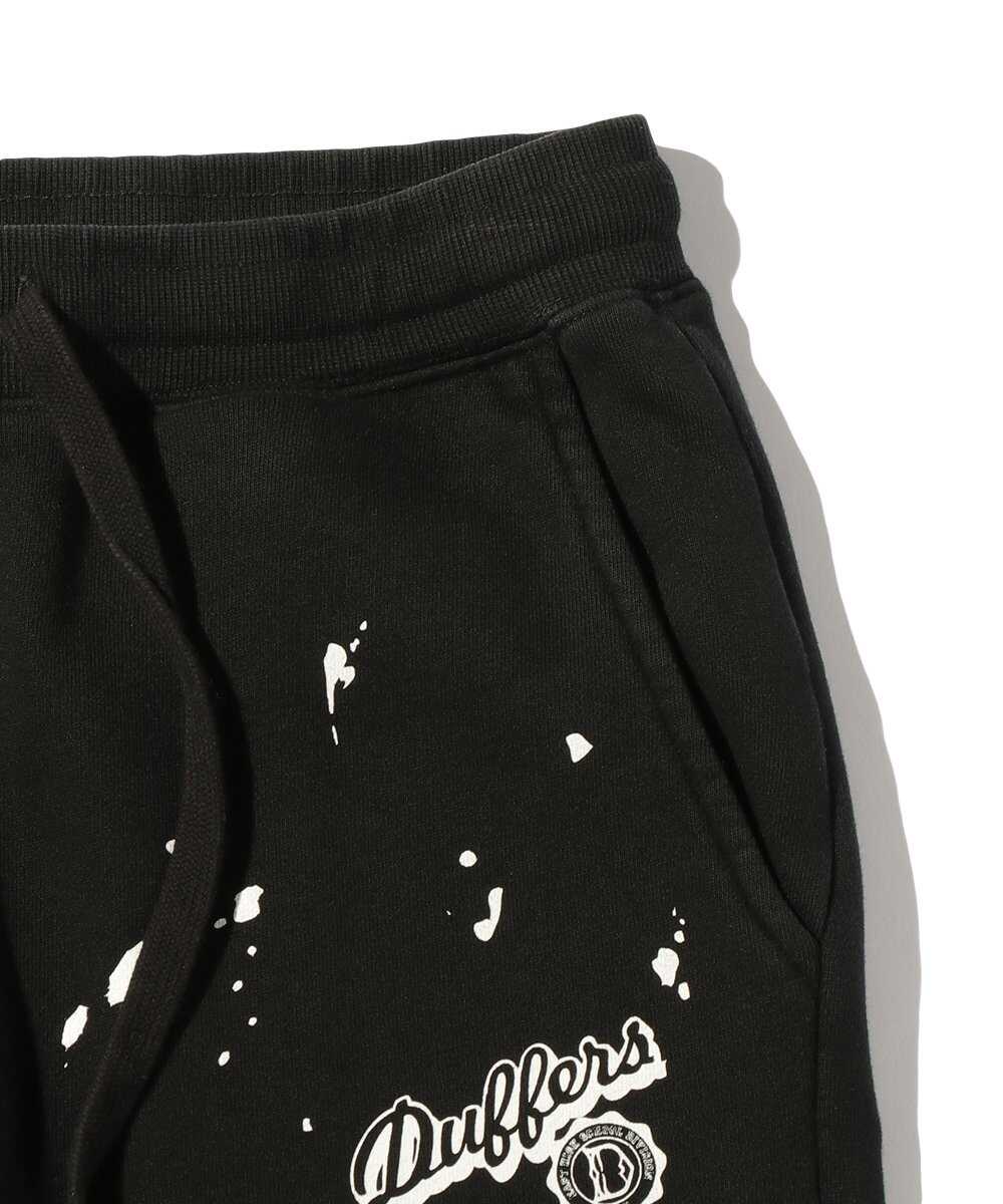 ペイントスウェット スリムパンツ