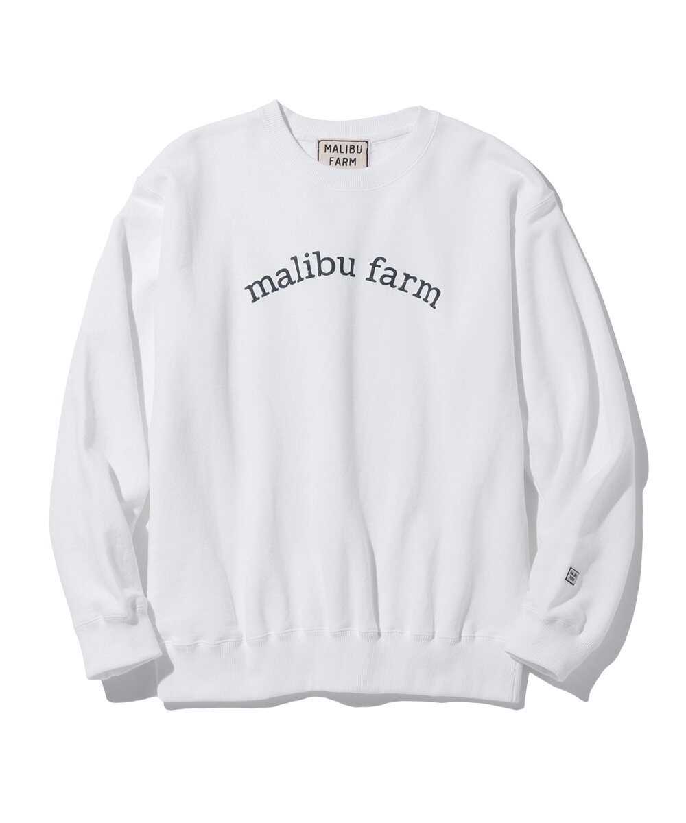 【12月カタログ】別注限定 ロゴプリント スウェットシャツ