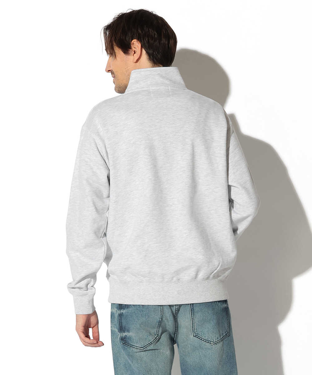 別注限定 プリントハーフジップ スウェットシャツ