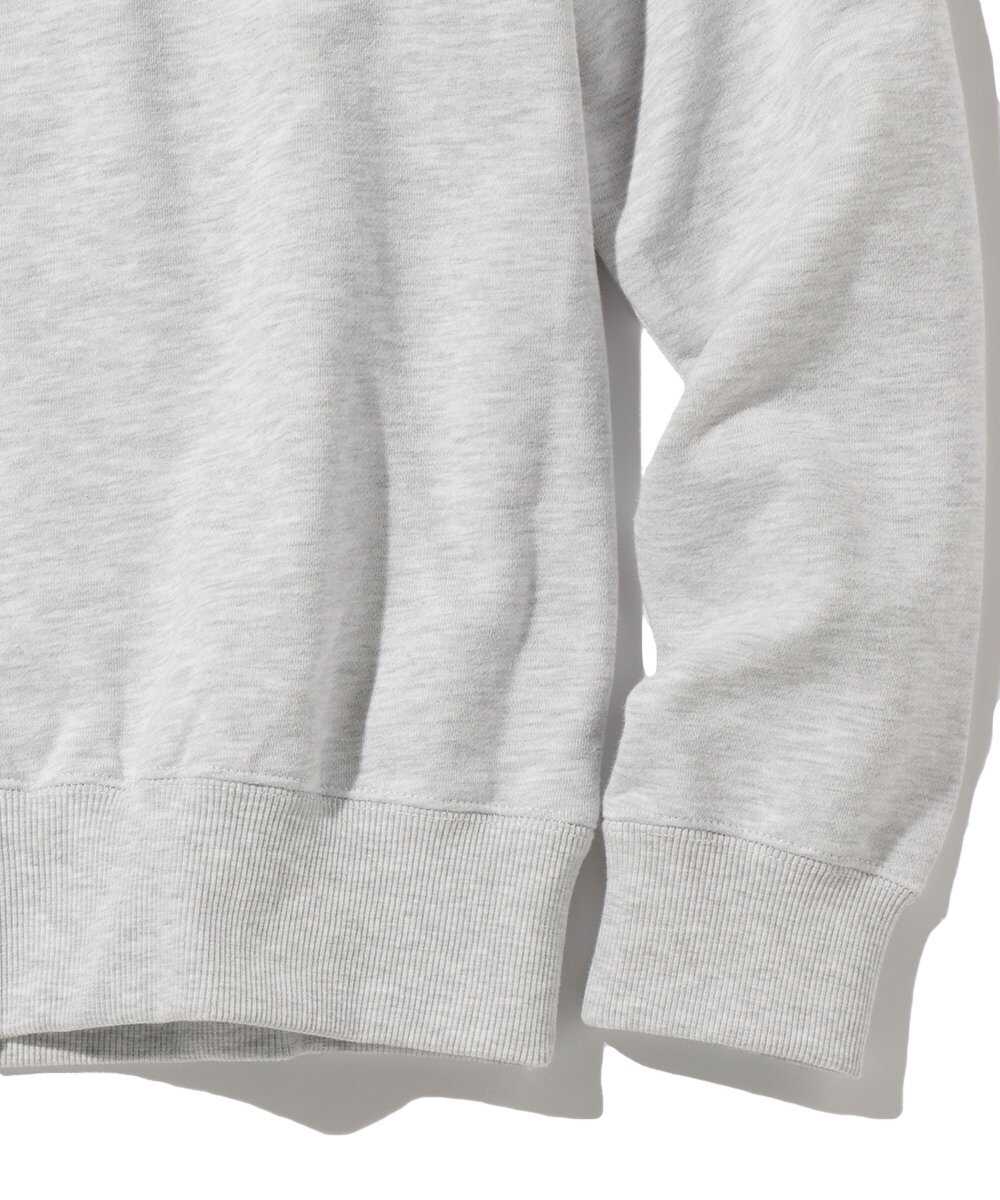 別注限定 プリントハーフジップ スウェットシャツ