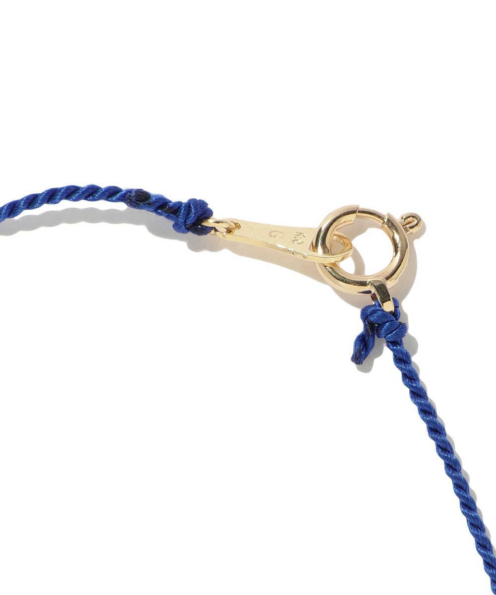 “K10YG ダイヤモンド“ フォーチュンコレクション コードブレスレット