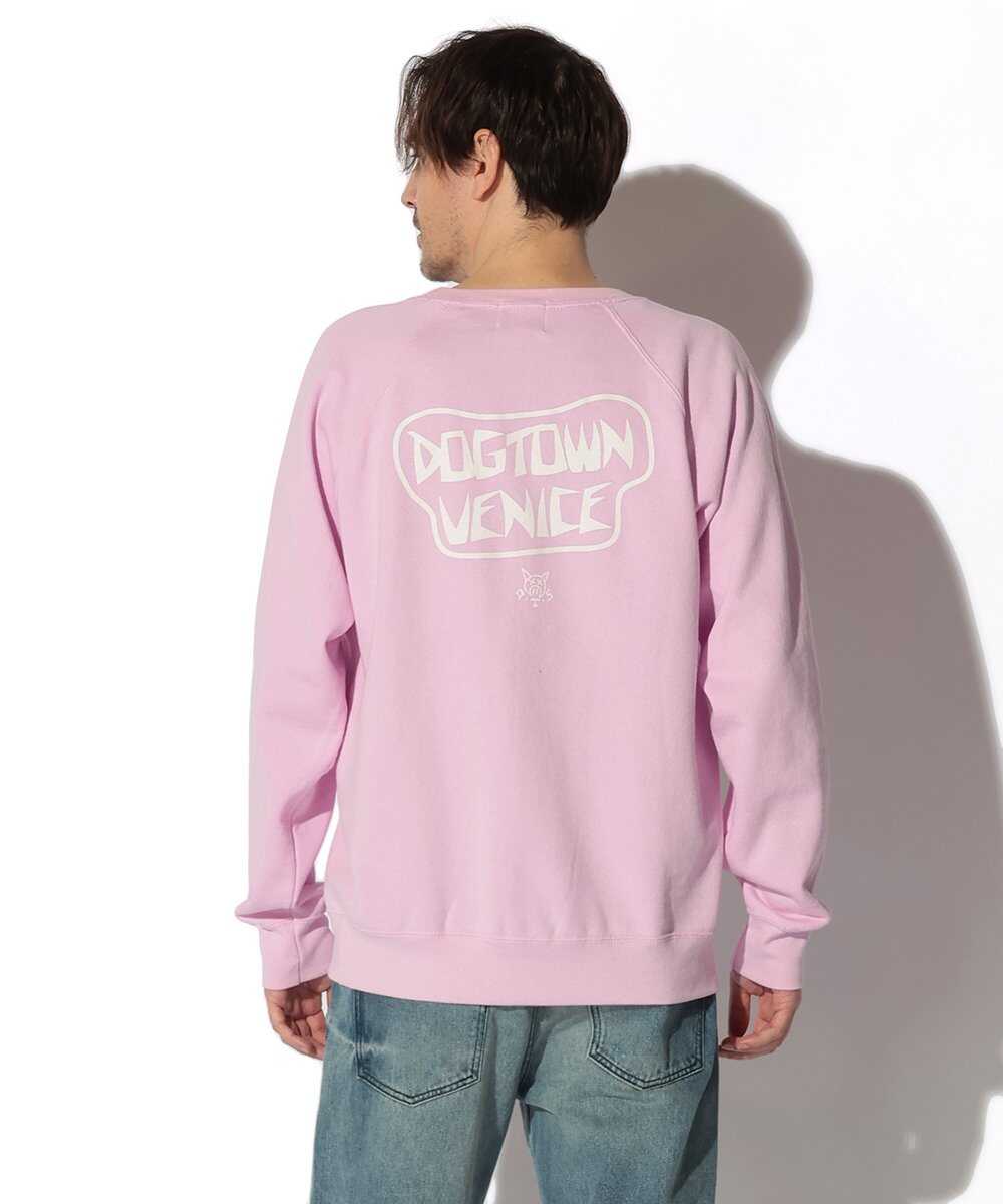 別注限定 バックロゴ入りスウェットシャツ