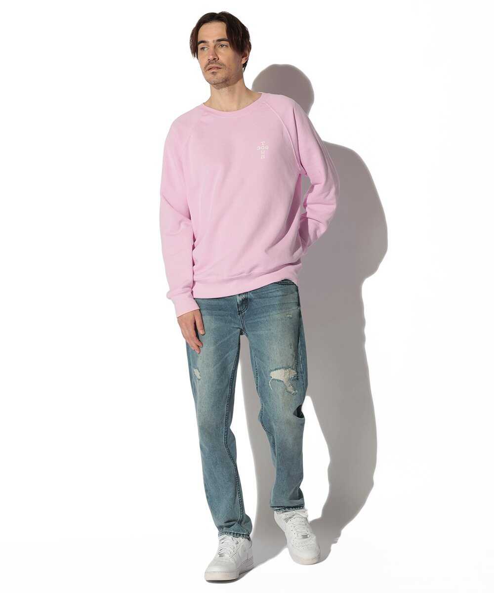 別注限定 バックロゴ入りスウェットシャツ