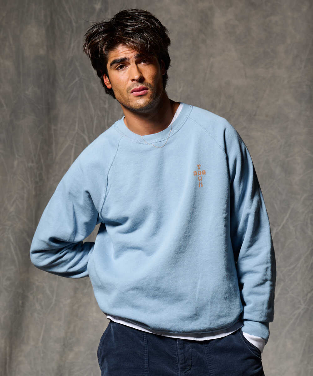 別注限定 バックロゴ入りスウェットシャツ