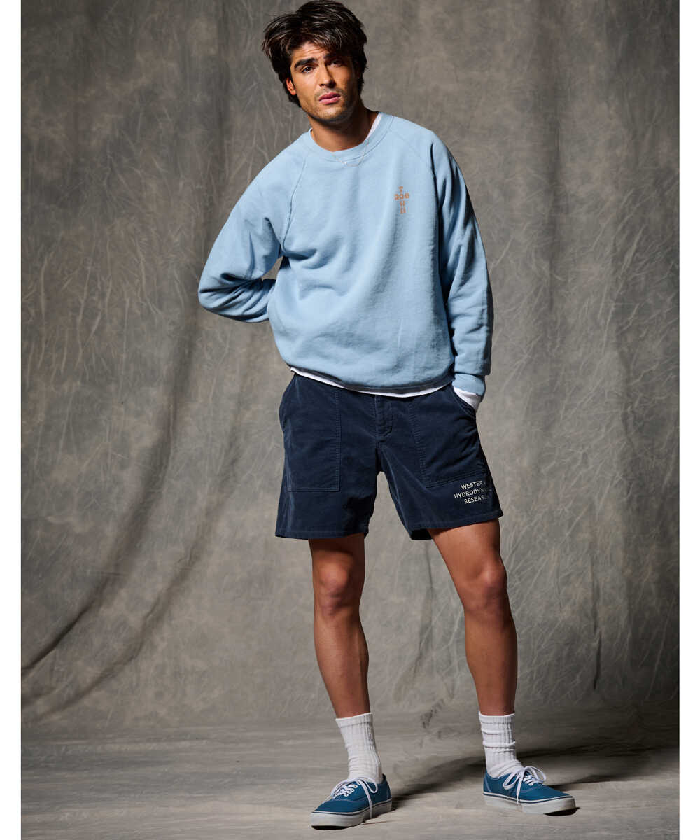 別注限定 バックロゴ入りスウェットシャツ