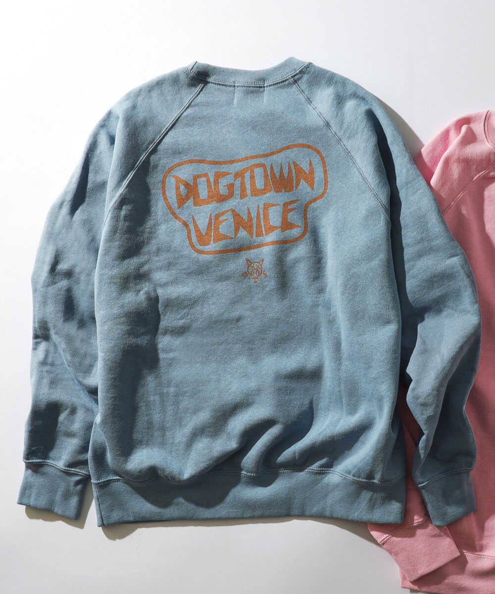 別注限定 バックロゴ入りスウェットシャツ