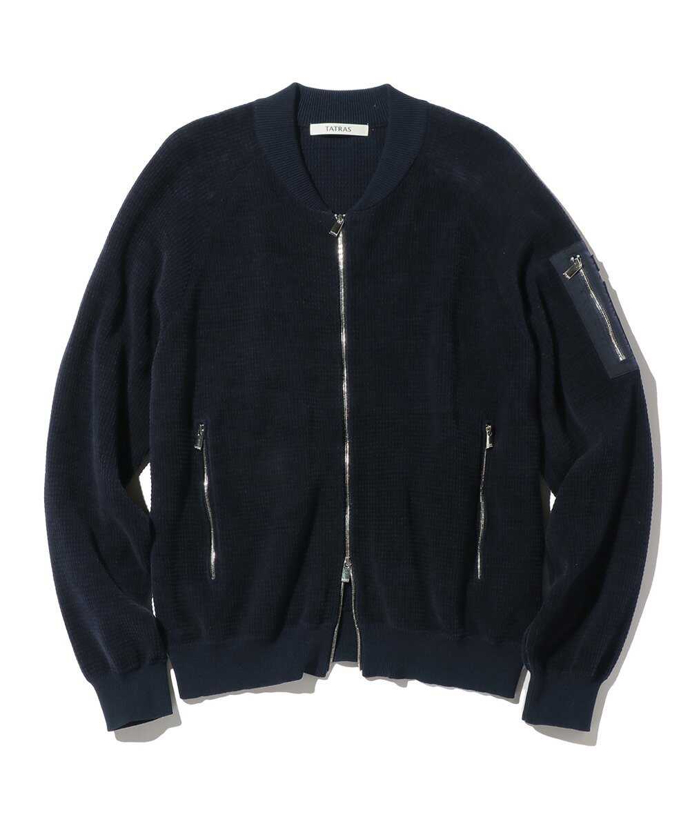 GAVRIO/ガブリオ MA-1 ニットブルゾン