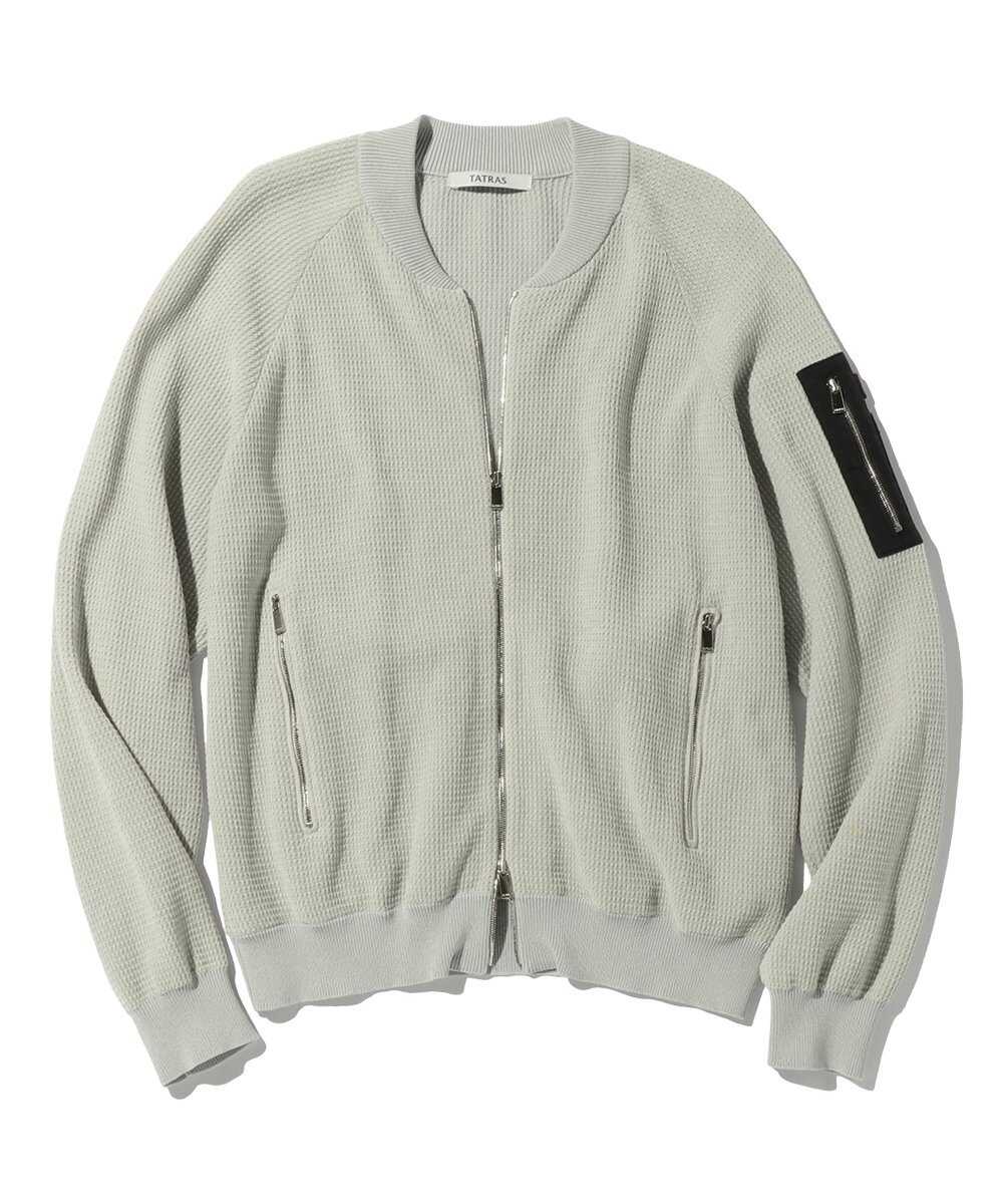 GAVRIO/ガブリオ MA-1 ニットブルゾン