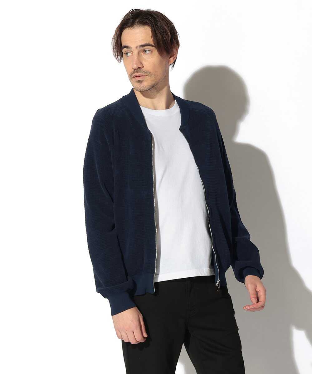 GAVRIO/ガブリオ MA-1 ニットブルゾン