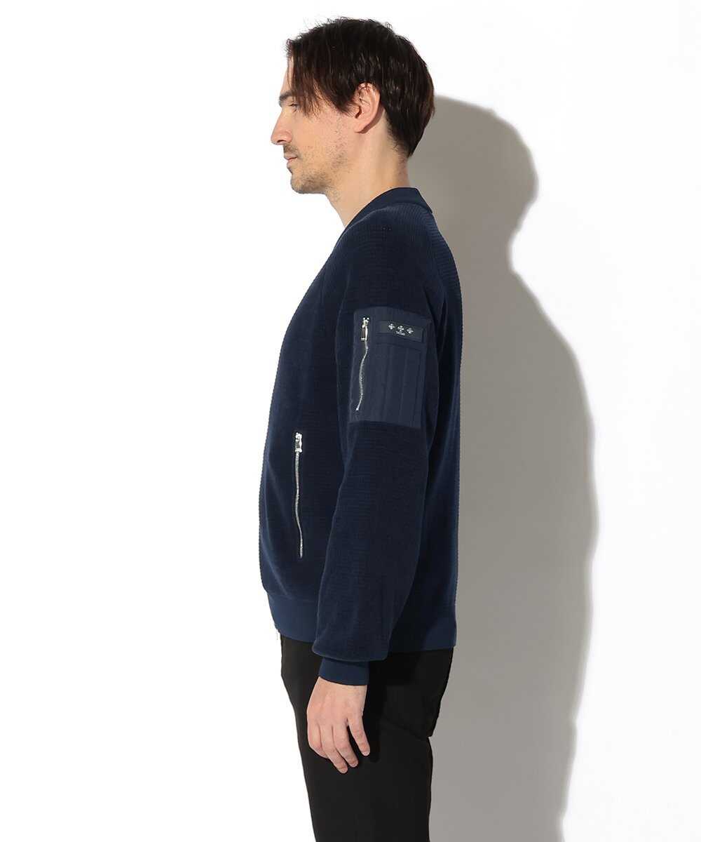 GAVRIO/ガブリオ MA-1 ニットブルゾン