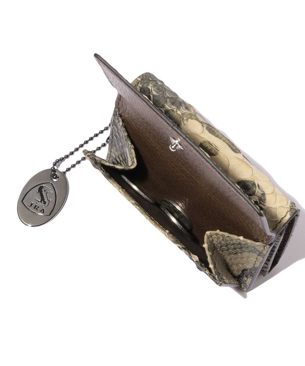 別注限定 受注生産 カモフラージュパイソン 三つ折り財布