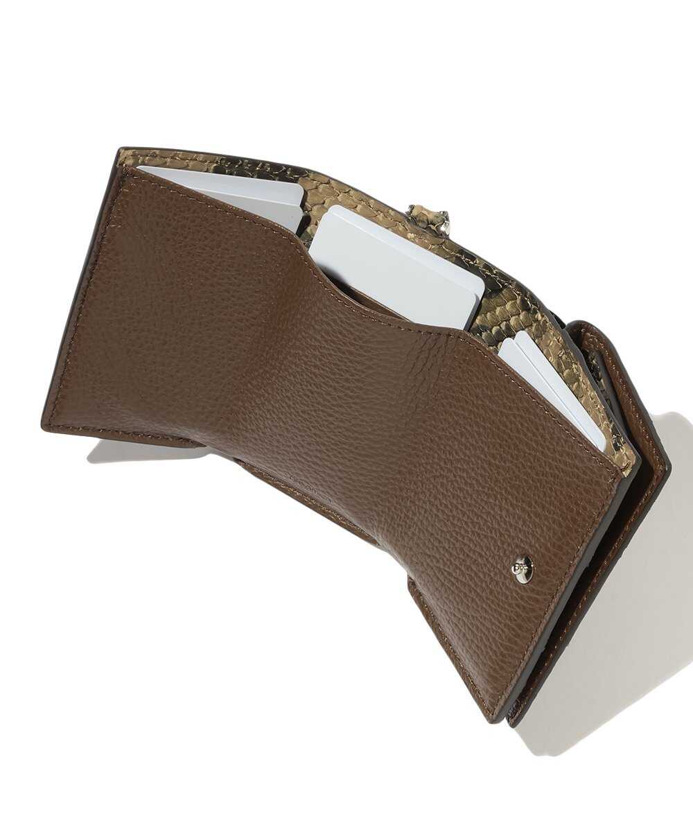別注限定 受注生産 カモフラージュパイソン 三つ折り財布