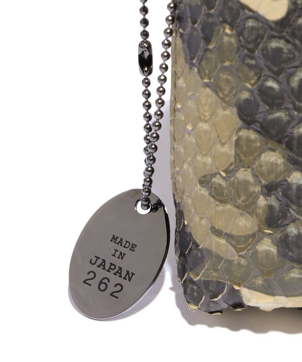 別注限定 受注生産 カモフラージュ パイソンクラッチ