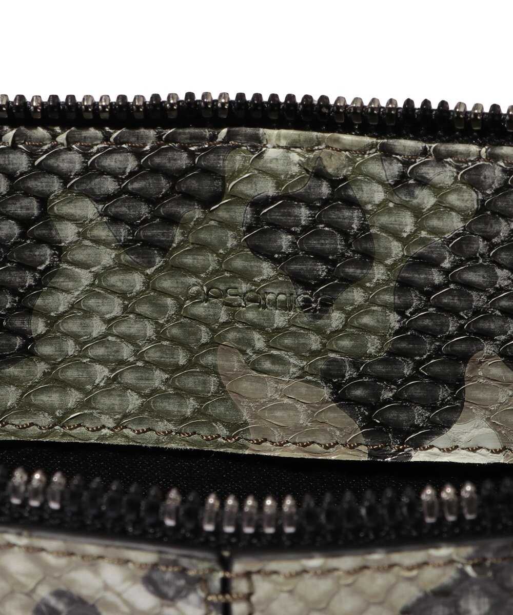 別注限定 受注生産 カモフラージュ パイソンクラッチ