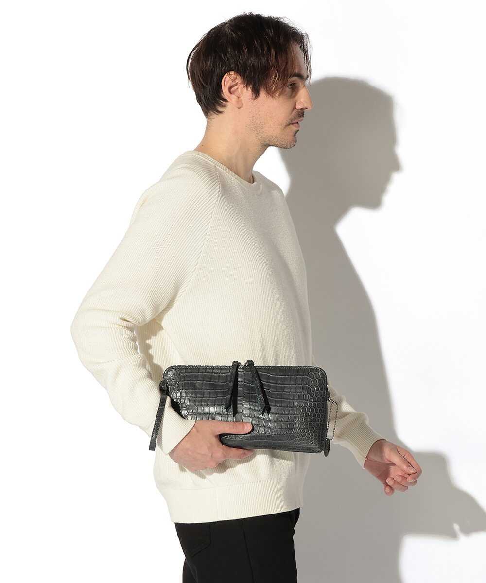 別注限定 受注生産 クロコクラッチ