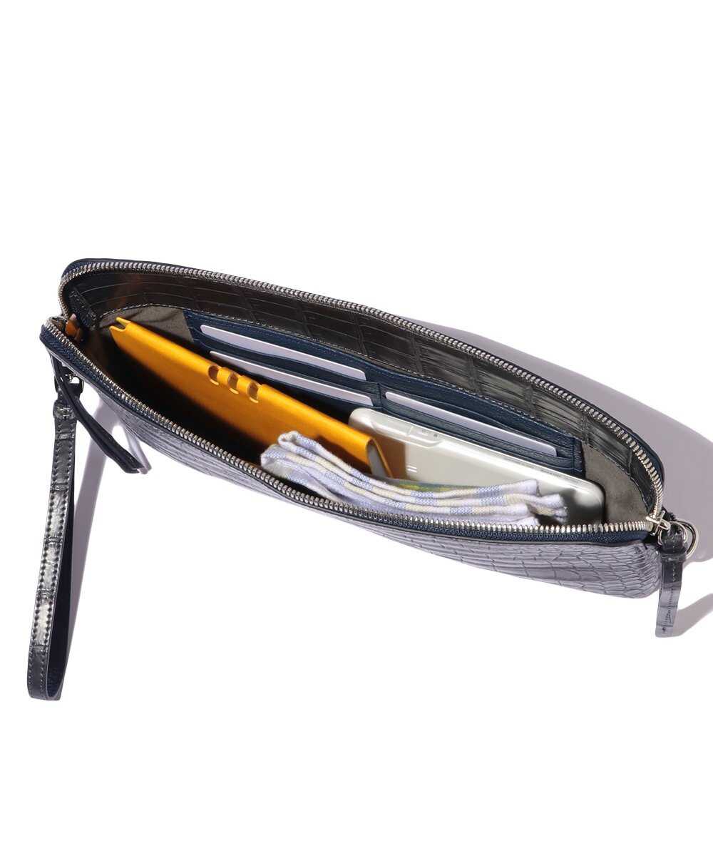 別注限定 受注生産 クロコクラッチ