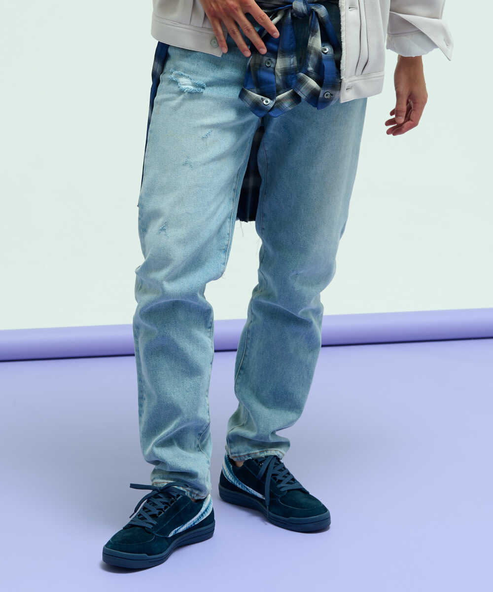 FX-2 x TABATASHIBORI/タバタシボリ スニーカー