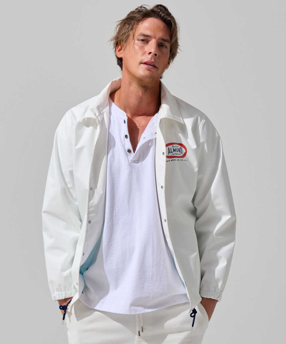 別注限定 バッグロゴ コーチジャケット