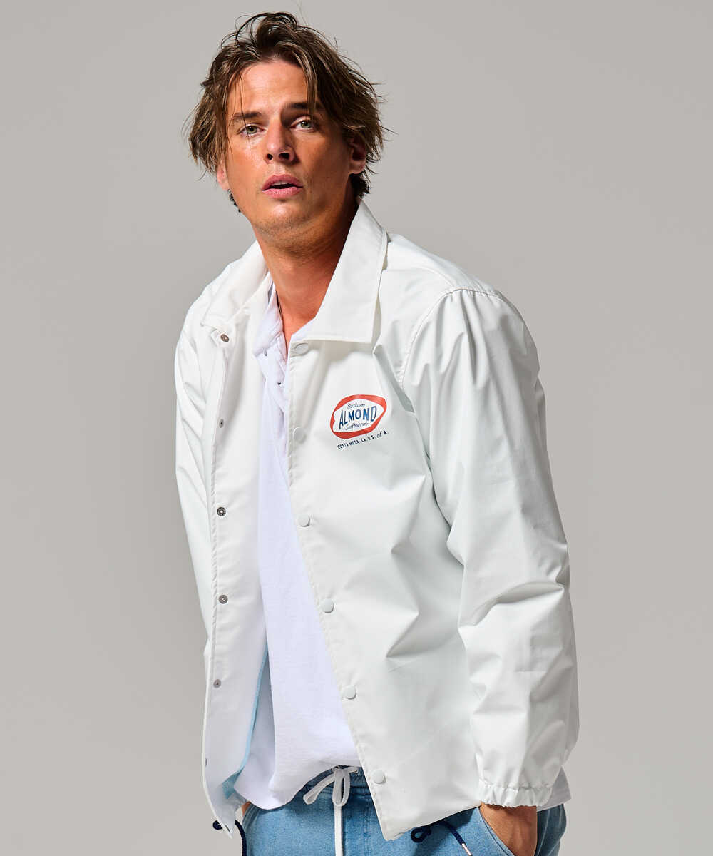 別注限定 バッグロゴ コーチジャケット