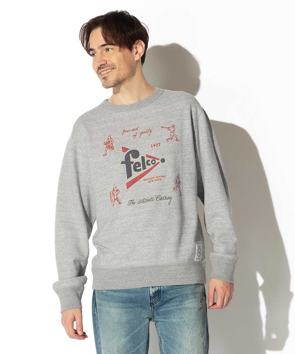 クラシックフィット 10オンステリー スポーツプリント スウェットシャツ