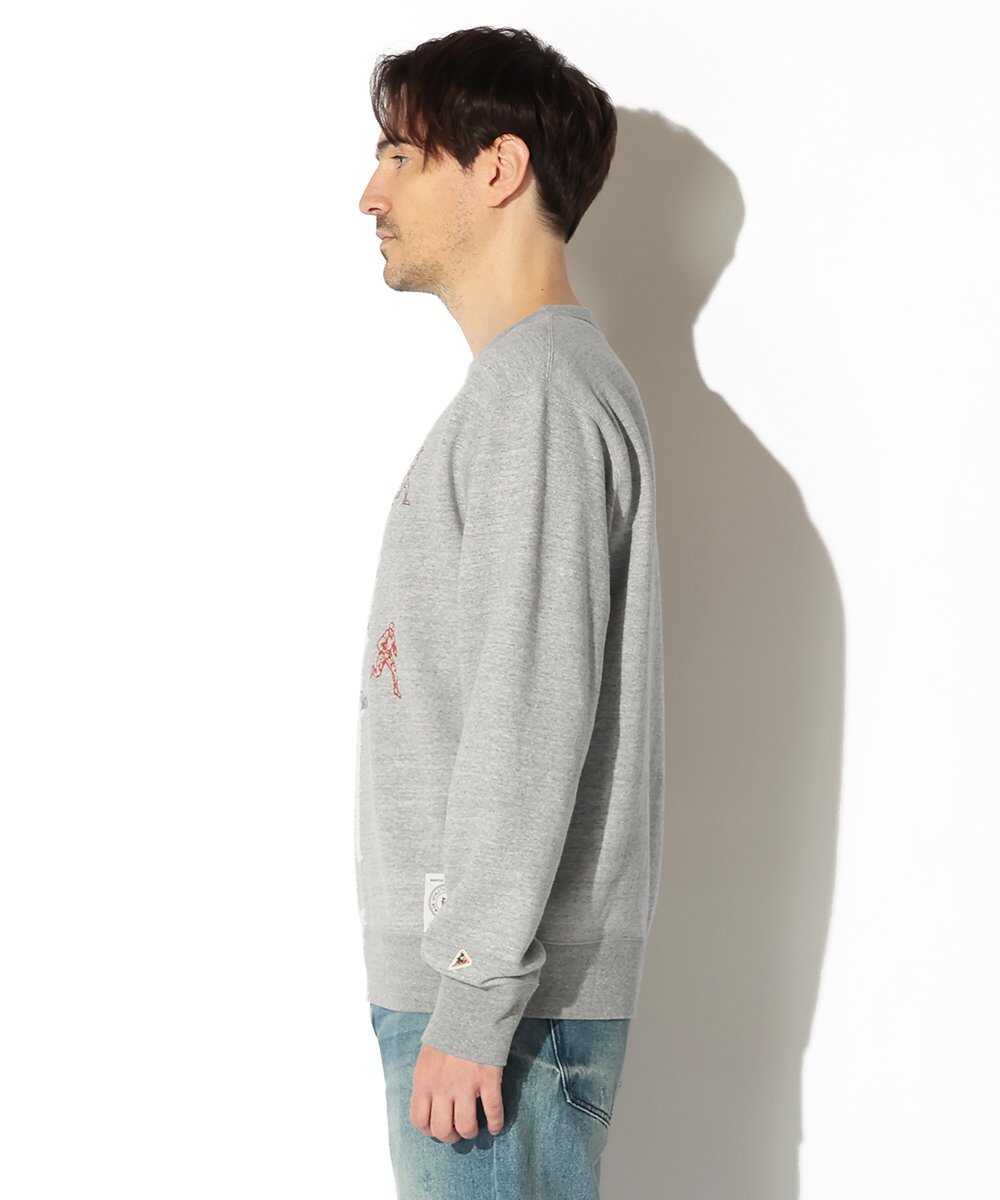 クラシックフィット 10オンステリー スポーツプリント スウェットシャツ