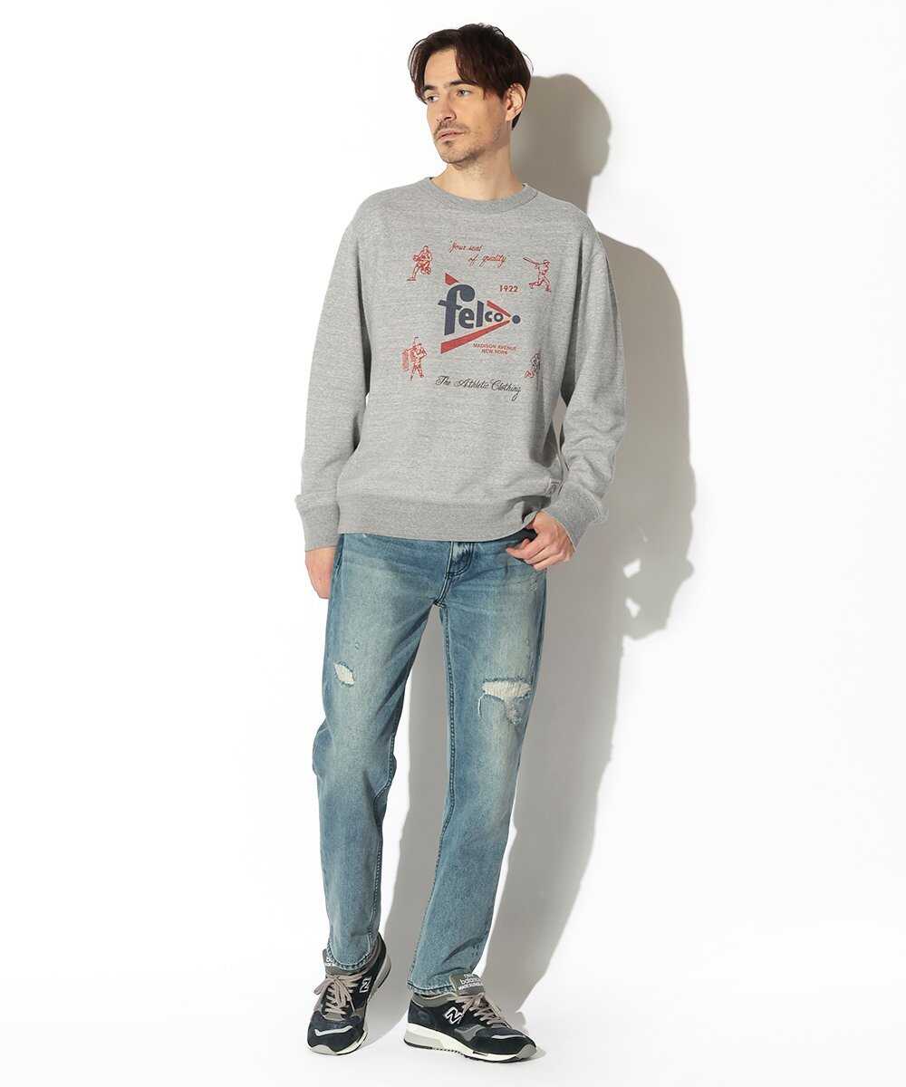 クラシックフィット 10オンステリー スポーツプリント スウェットシャツ