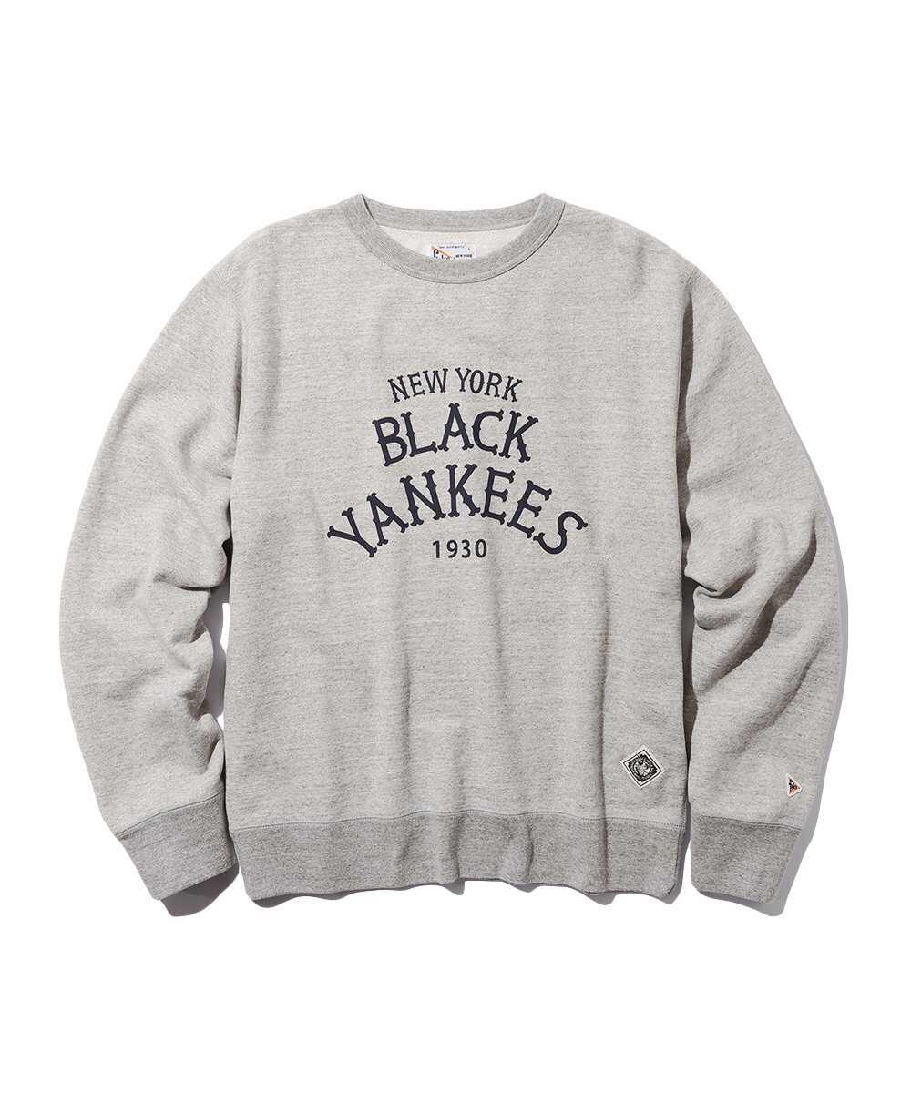 ニューヨークブラックヤンキース プリントスウェットシャツ