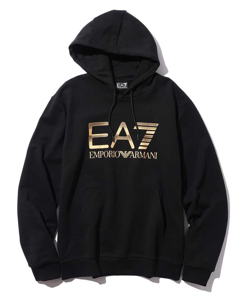 ロゴ入り プルオーバーパーカ