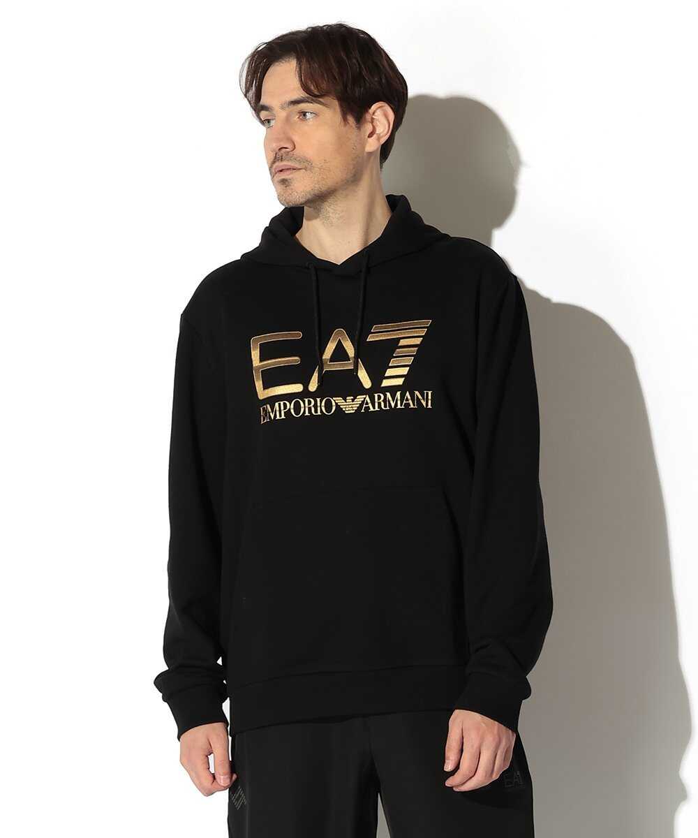 ロゴ入り プルオーバーパーカ