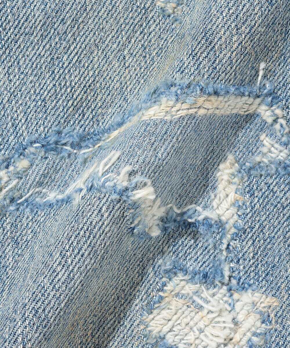 AAR加工 ストレートデニムパンツ