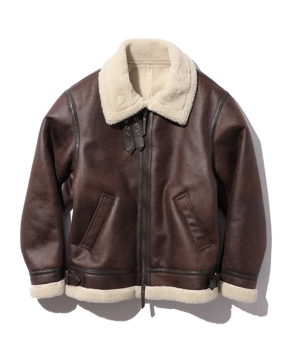 フェイクムートンボマージャケット