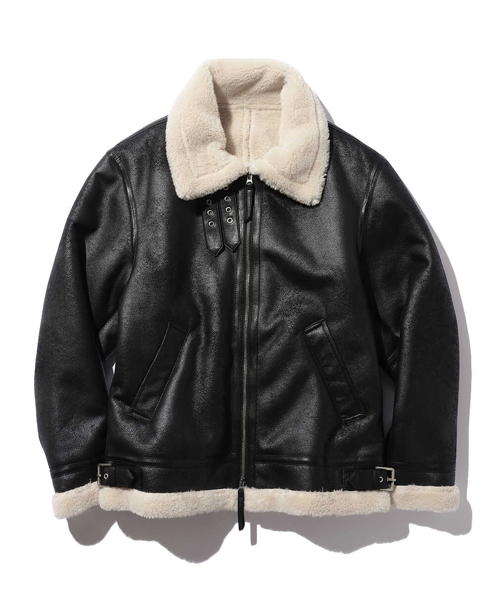 フェイクムートンボマージャケット