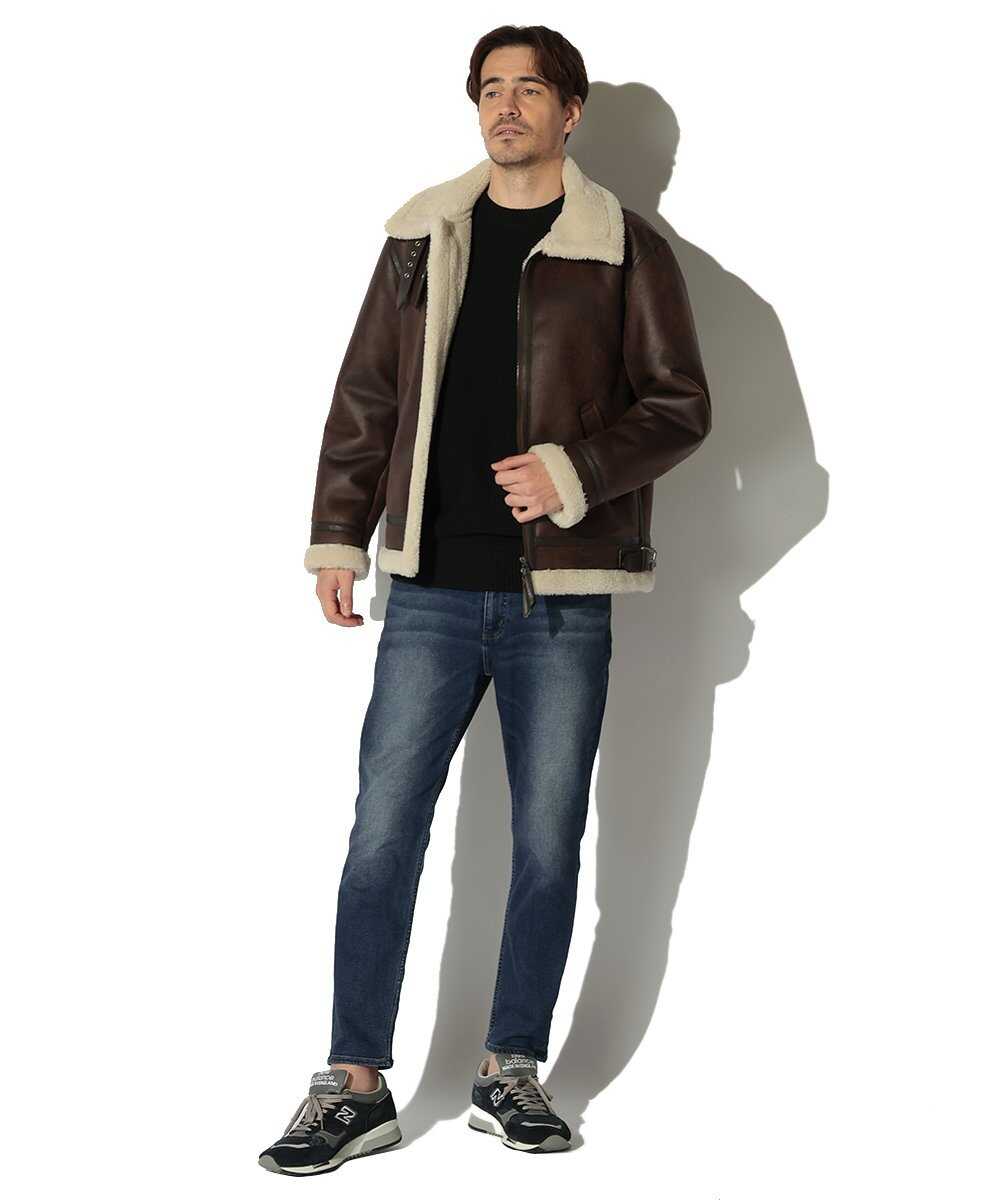 フェイクムートンボマージャケット