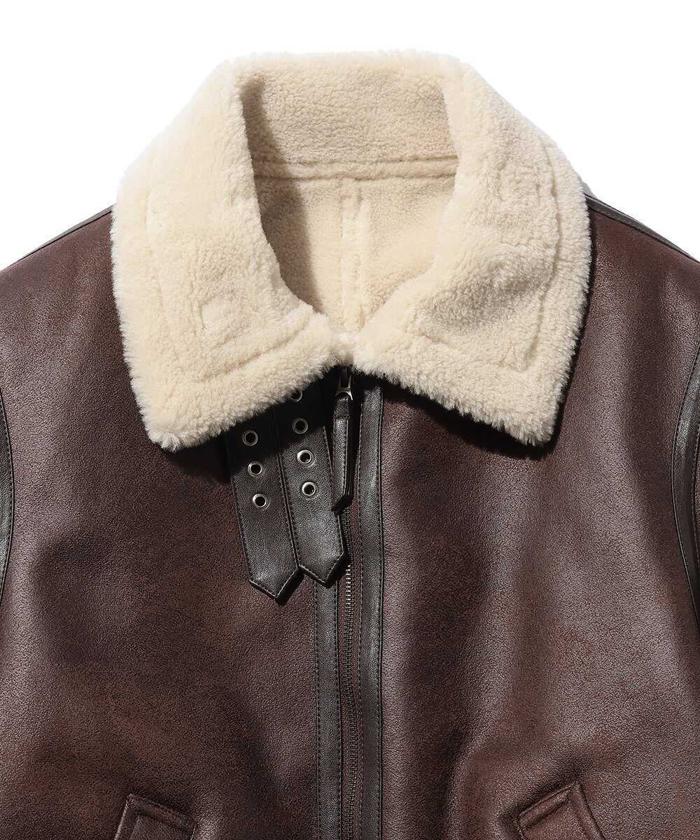 フェイクムートンボマージャケット