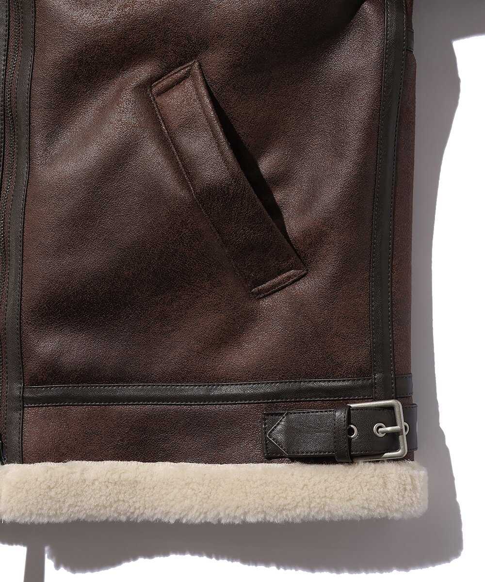 フェイクムートンボマージャケット