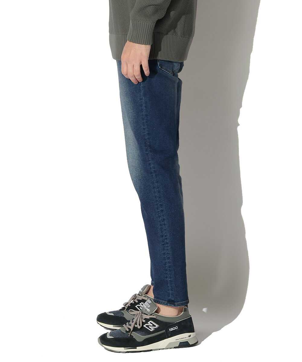 フリースライニングストレッチデニム