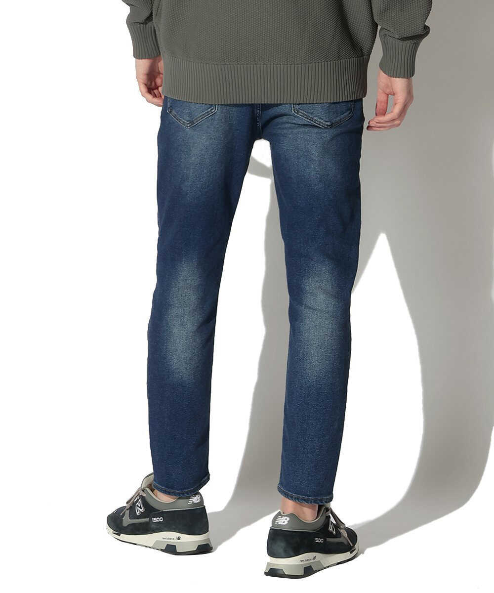 フリースライニングストレッチデニム