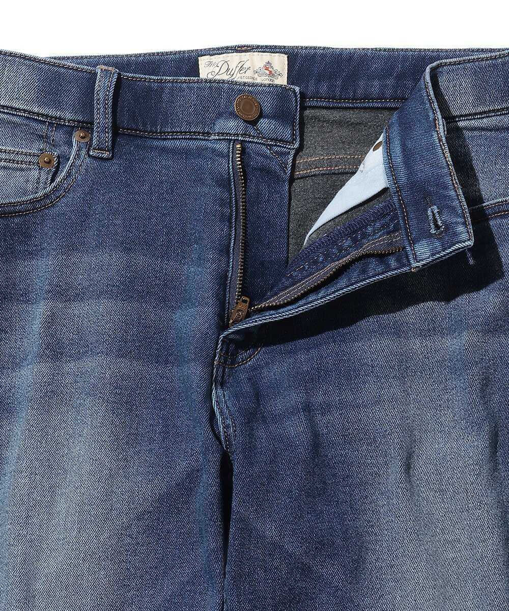 フリースライニングストレッチデニム