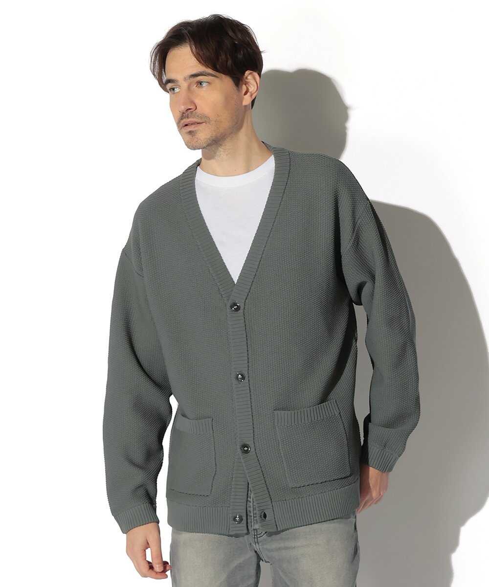 ウォッシャブルニットカーディガン