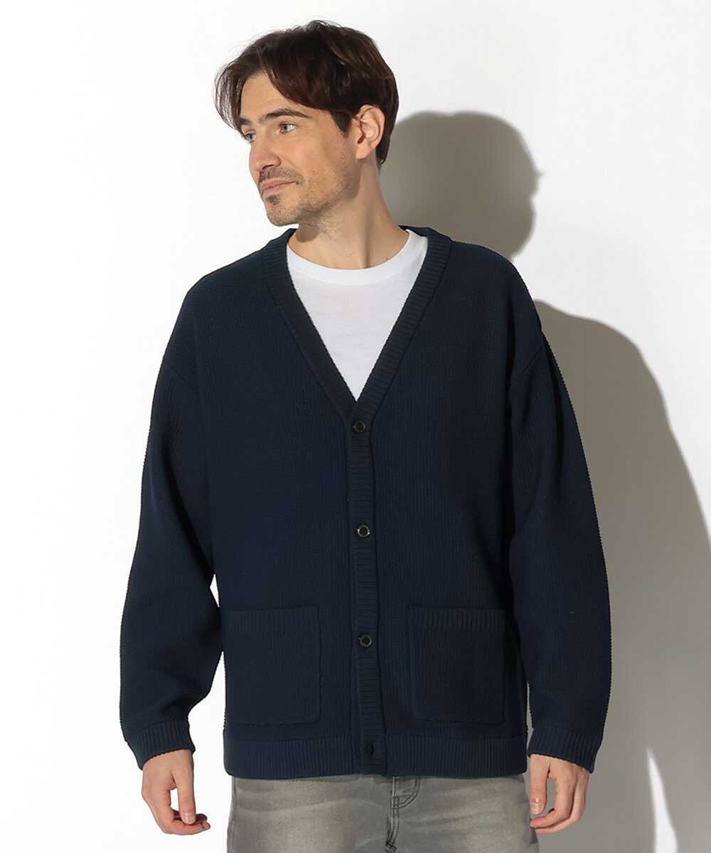 ウォッシャブルニットカーディガン