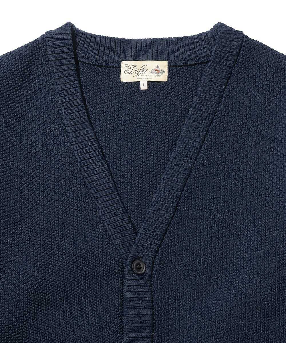 ウォッシャブルニットカーディガン