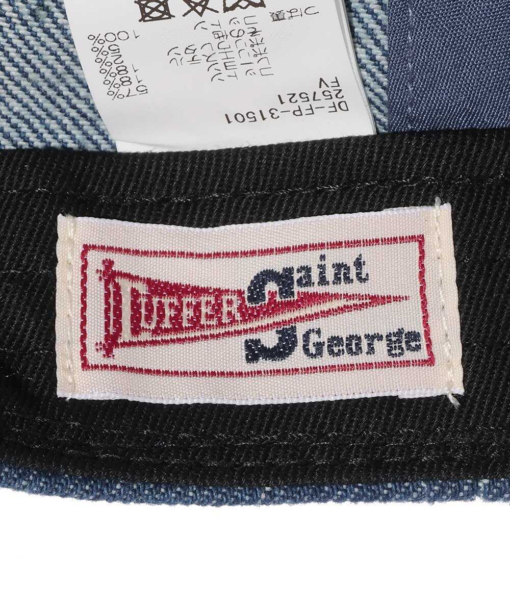 デニム フラットバイザーキャップ