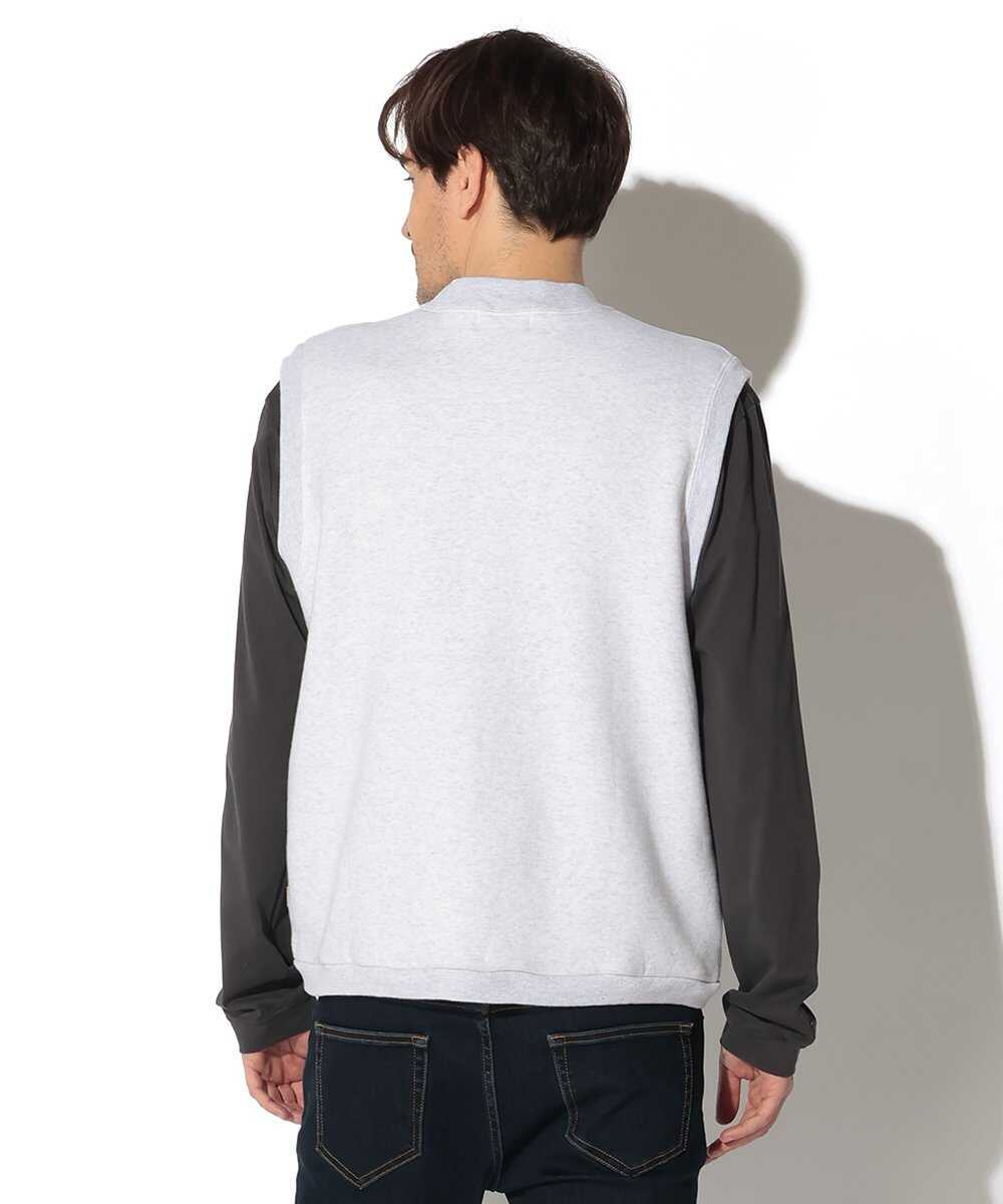 裏地ワッフル スウェットベスト