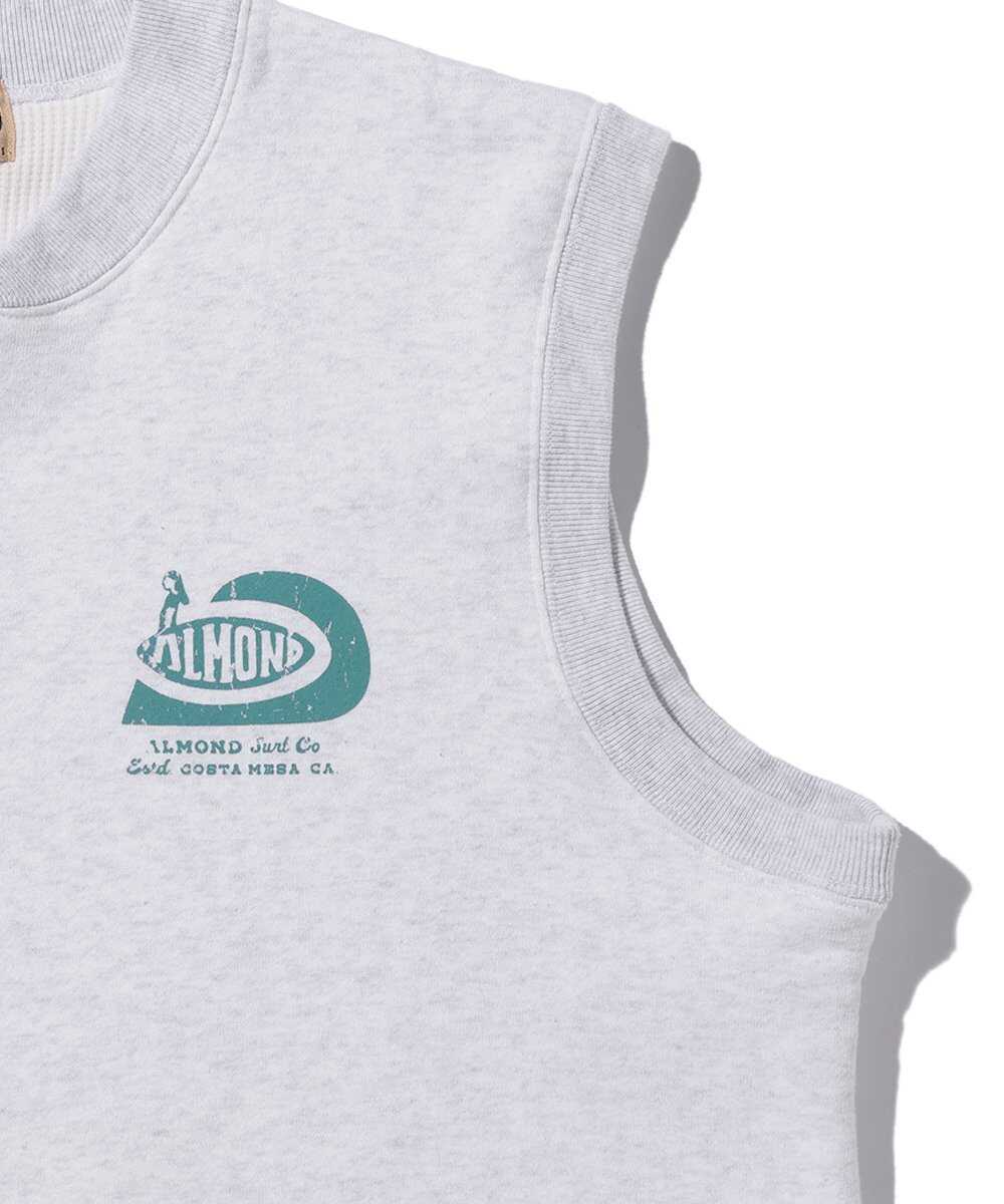 裏地ワッフル スウェットベスト