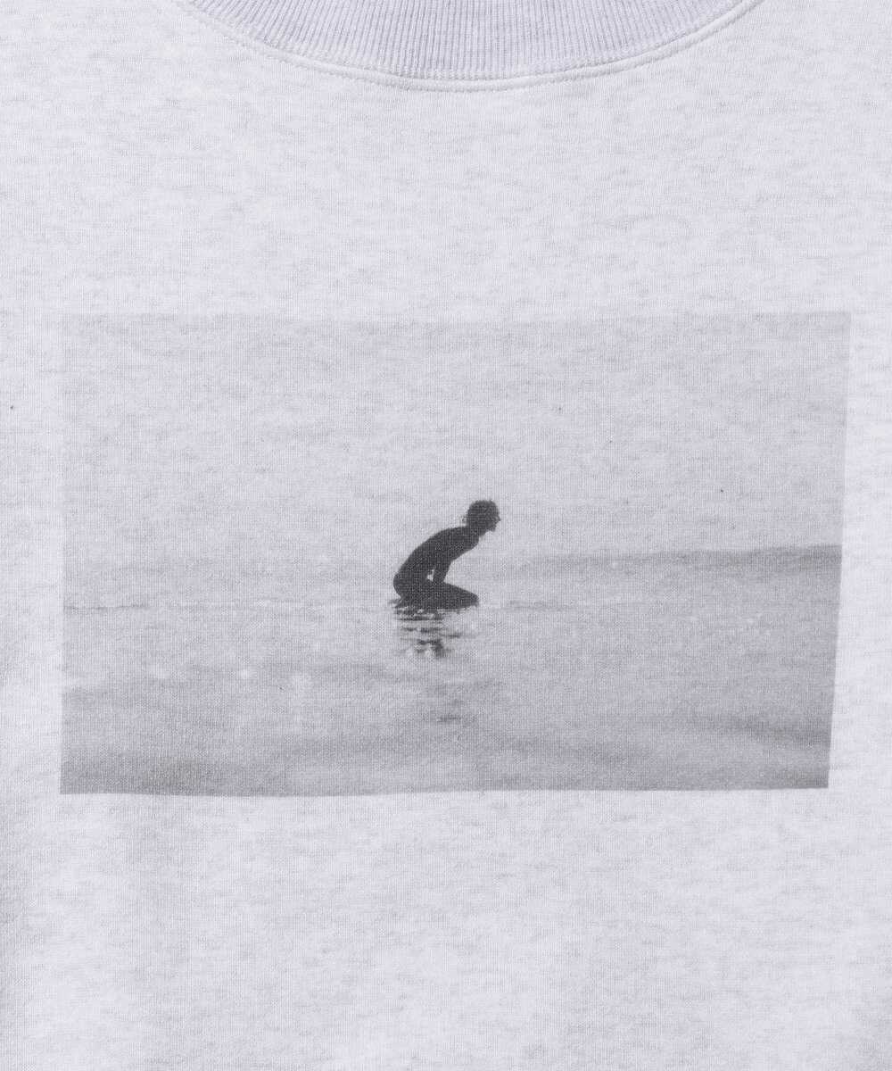 ポケット付き フォトプリントスウェット